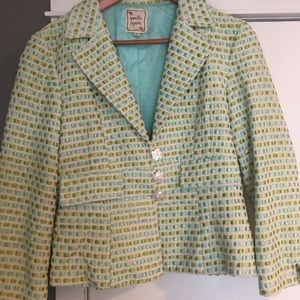 Nanette Lepore adorable fun colored jacket